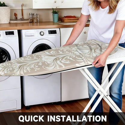Ironing Board Cover 15"x54" Standard Size Replacement Thick Iron Board Covers