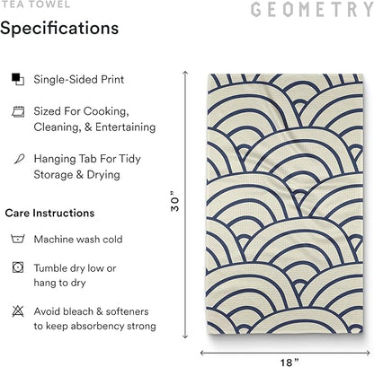 GEOMETRY Kitchen Tea Towels