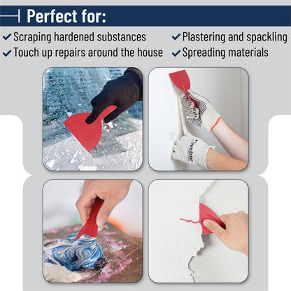 Bates- Paint Roller Kit, 19 pcs, Roller Set with Microfiber Sleeves & Frame, Tray, Angled Brush & Foam Brush, Paint Scrapers and More for Walls, Cabinets, Interior, Exterior, House Painting Supplies