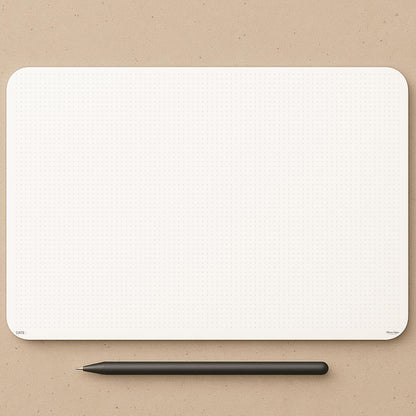CLEVER SIGNS A3 Dot Grid Notepad (11,70" x 16,55") - XLarge Dotted Memo Desk Pads-Premium Paper with Cardboard Back Support - Ideal for Note-taking, Planning, Sketching, and Journaling