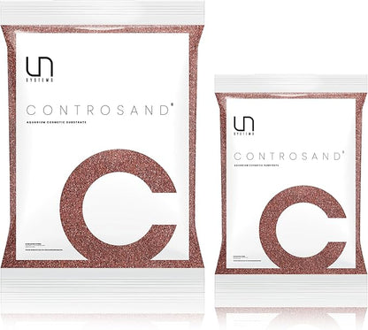 UNS Controsand - Morocco, 8L - Natural Freshwater 0.4-0.9mm Reddish Sand for Aquascaping Planted Tanks - Aquarium, Terrarium, Paludarium Substrate for Betta, Shrimp, Fish, Jumping Spider, Turtle