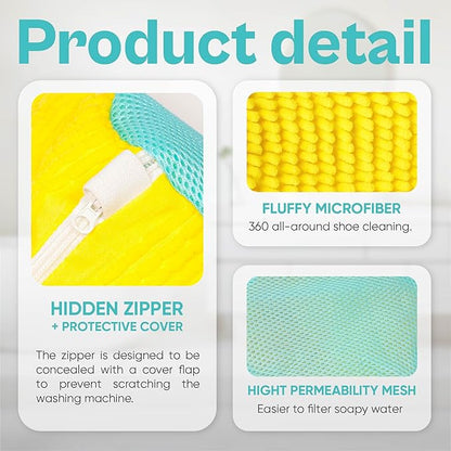 Shoe Washing Machine Bag – 2 Pack Mesh Laundry Bags