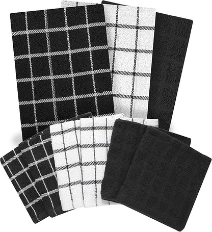 Ritz Premium 3-Pack Kitchen Towel & 6-Pack Dish Cloth Set