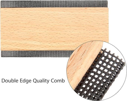Boao 2 Pcs Wool Comb Laundry Sweater Cashmere Comb Removes Pills and Fuzz from