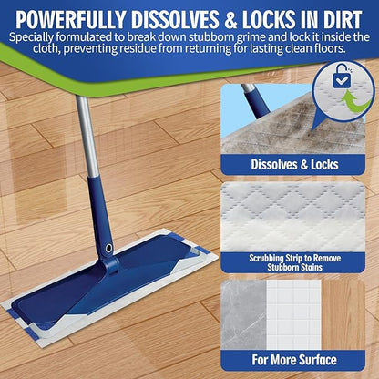Disposable Wet Cleaning Pads for Hardwood Floor Compatible