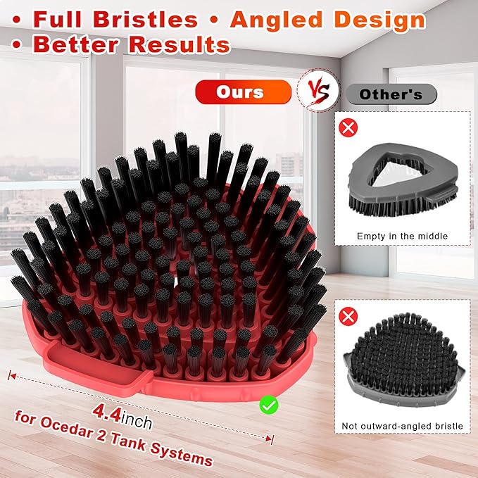 Upgraded Triangle Scrub Brush Head