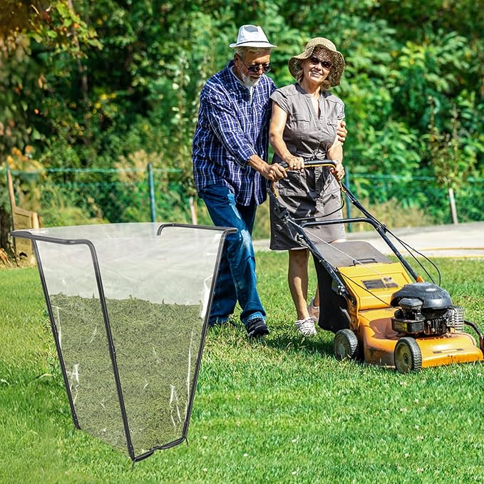 Outdoor Trash Bag Holder Metal Garden Trash Bag Holder