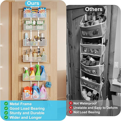 Over The Door Organizer, Metal Hanging Door Organizer
