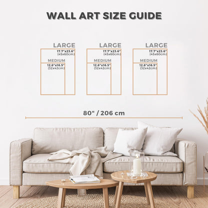 qmmp Modern Wooden Wall Sculptures - Set of 3 - Home Decor Accent - Large Wall Art for Living Room, Bedroom, Office - Easy Installation (Walnut, Medium - Tree Leaves)