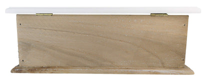 khevga Tissue-Box Wooden Country House Style