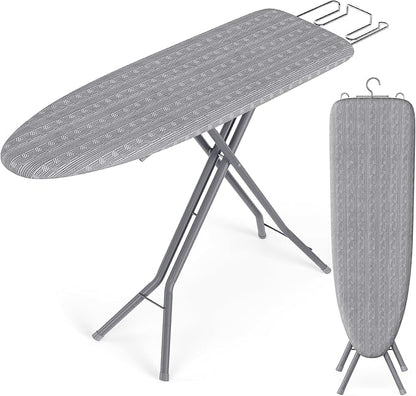 SONGMICS Ironing Board, Foldable Iron Board, Height Adjustable up to 35 Inches