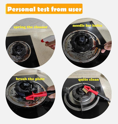 3Pcs, Brass Brush, Wire Brush, Metal Brush, Nylon Brush, Rust Cleaner