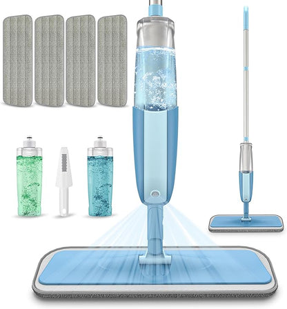 Spray Mops for Hardwood Floor Cleaning: MEXERRIS Wet Mops