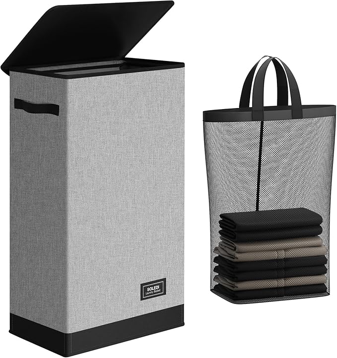 SOLEDI Slim Laundry Hamper
