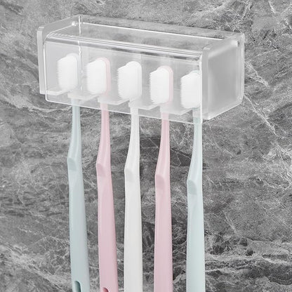 5 Slots Wall Mount Toothbrush Holder