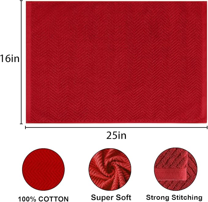 100% Cotton Kitchen Dish Towels Set