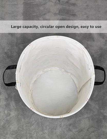 QUEENLALA Large Storage Basket, Laundry Hamper/Bathroom/Home Decor/Collapsible