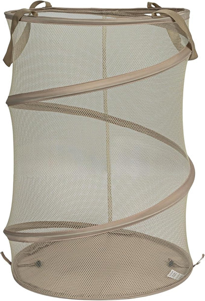Household Essentials Pop-Up Mesh Laundry Hamper