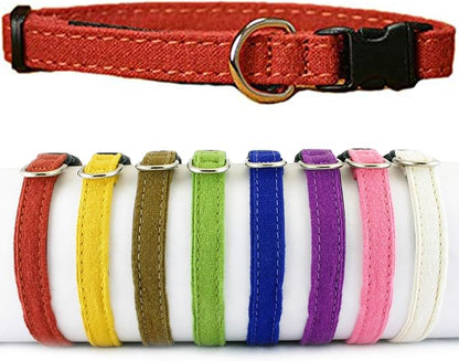 Toy Dog Collars (Rust)