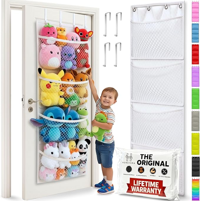 Honeyera The Original Stuffed Animal Storage