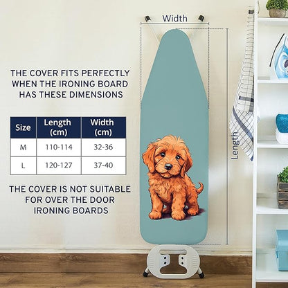 Encasa XO Ironing Board Cover and Pad 42"x14"