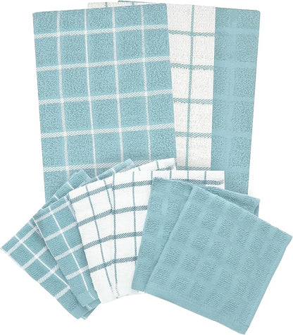 Ritz Premium 3-Pack Kitchen Towel & 6-Pack Dish Cloth Set
