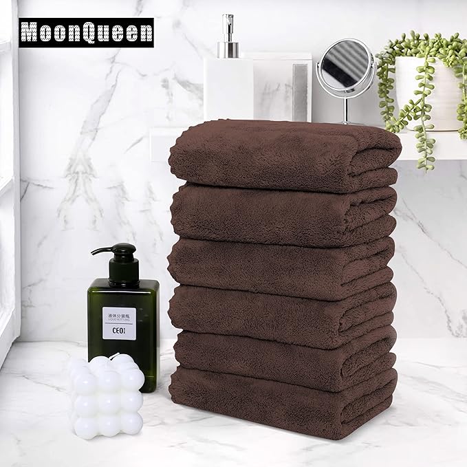 MOONQUEEN 18 Pack Premium Hand Towels