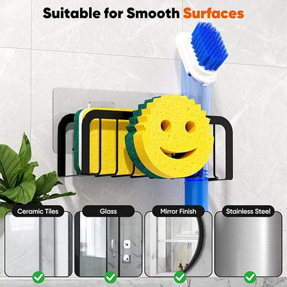 Sponge Holder for Kitchen Sink, Sink Caddy Organizer