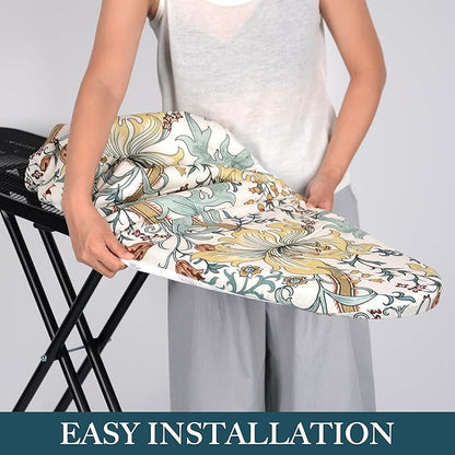 Standard Size Ironing Board Cover and Pad, Full Size Scorch Resistant Padding