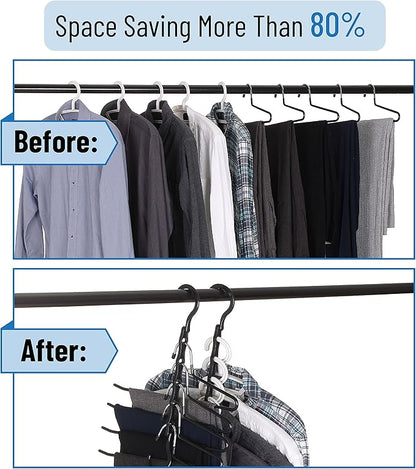 Mr. Pen- Space Saving Hangers, 8 Pack, Clothes Organizers, Shirt Hangers
