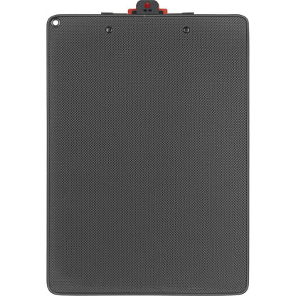 ZORVIDSON Clipboards with Pen Holder A4 Size 12.5x9 Inch Aluminum Protection Edge Clip Board for Classrooms, Offices, School, Doctor, Coaches [Upgraded Clip] (Black, 2 Pack)
