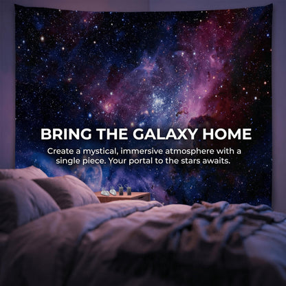 goodbath Space Tapestry, Universe Star Galaxy Tapestries Wall Hanging for Bedroom Living Room Dorm, 60" x 50",Colorful