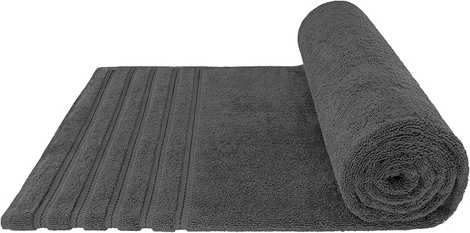 American Soft Linen 35x70 Jumbo Large Bath Towel, 600 GSM 100% Cotton Turkish