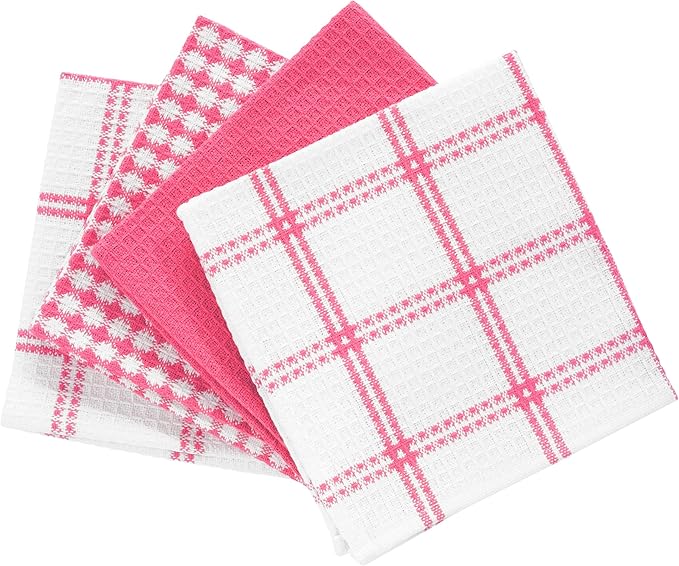 T-Fal Premium Waffle Dish Cloths: Highly Absorbent, Super Soft Long Lasting
