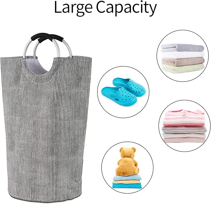 Dalykate Extra Large Laundry Basket 115L Collapsible Oxford Fabric Laundry