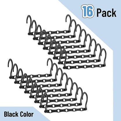 Mr. Pen- Space Saving Hangers for Clothes, Plastic Multi Clothes Hangers Space