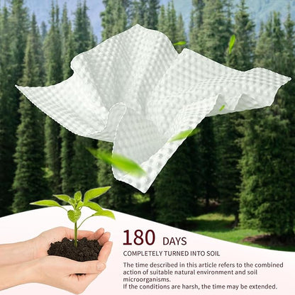 Soft Dry Wipe 10 Pack, Face Tissues, Lint Free Facial Cleansing Towels