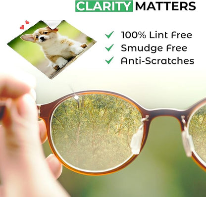 Microfiber Cleaning Cloth for Glasses