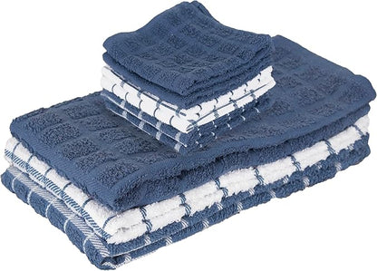 Ritz Premium 3-Pack Kitchen Towel & 6-Pack Dish Cloth Set