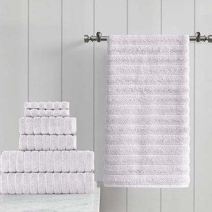 Classic Turkish Towels 6 Piece Heavy Duty Fast Drying Bath Sets Made