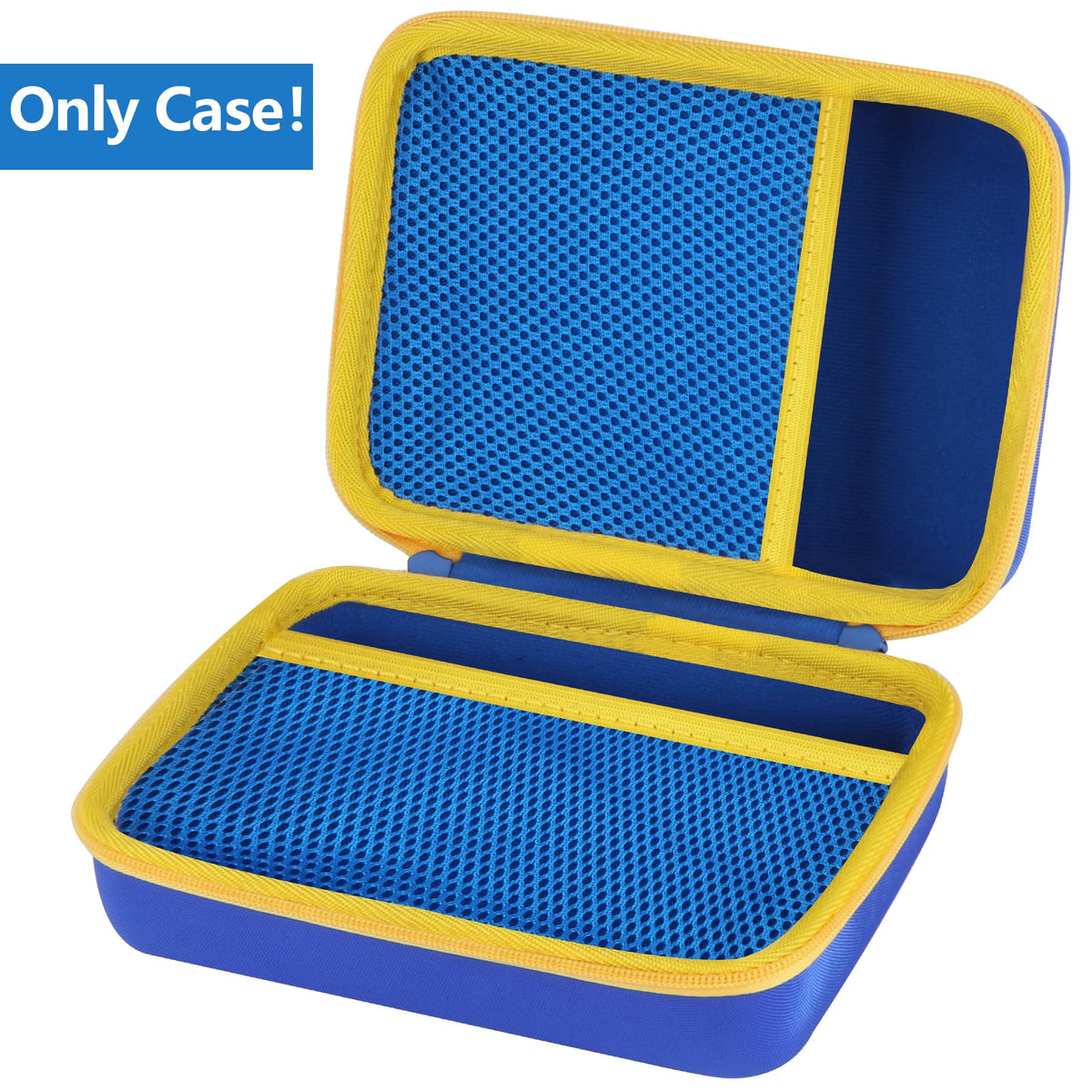 Lebakort Storage Case Compatible with LeapFrog Fridge Phonics Magnetic Letter Set (Sky Blue+Yellow Case)