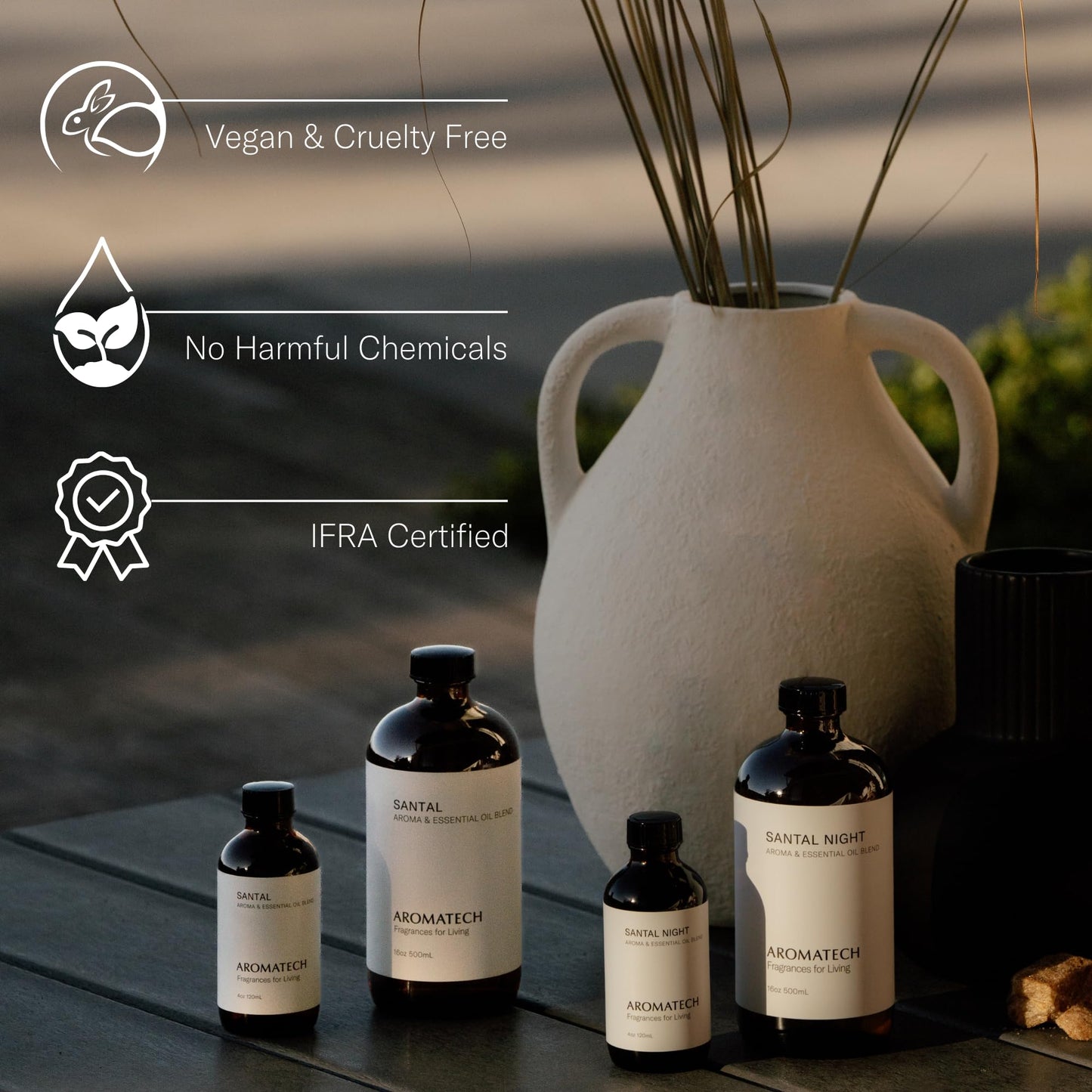 AromaTech The Hotel Aroma Essential Oil Blend: Luxury Hotel Inspired Aromatherapy with Lemon, Lavender, Peach & Pine for Ultrasonic Diffusers & Nebulizers - 0.3 fl oz, 10 mL