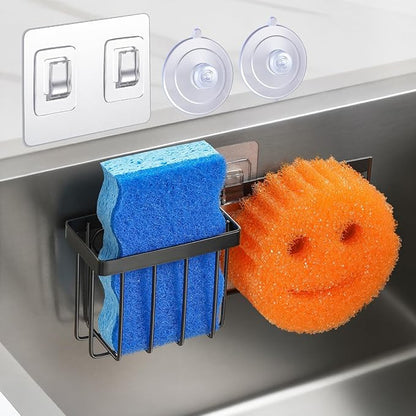 Sponge Holder for Kitchen Sink, Sponge Caddy for Scrub Daddy / Scrub Mommy