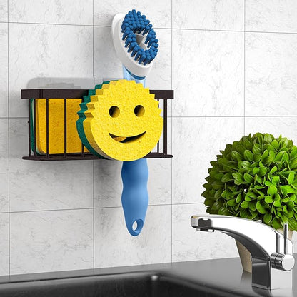 Sponge Holder Smiley Face, Sink Caddy