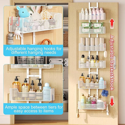 Over The Door Organizer, Metal Hanging Door Organizer