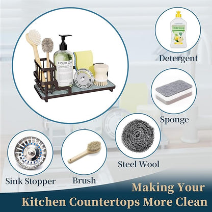 Consumest Sponge Holder for Kitchen Sink