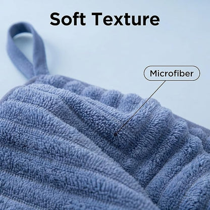 4PCS Microfiber Hand Towels for Bathroom Christmas Decorations Quick Dry Small