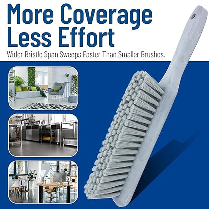 SPARTA Handheld Soft Counter Brush 8 Inch Bristle Span, Countertops, and