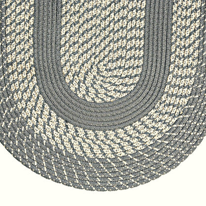 OakRidge Two-Tone Country Braided Rug
