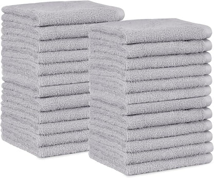 Amazon Basics Fast Drying Cotton Washcloths